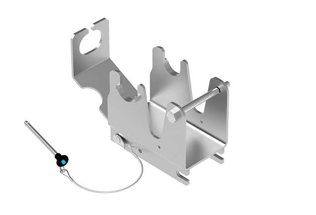 Mounting bracket for IN-2366 or IN-2371 (IKAR HRA12)