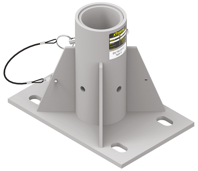 76 millimetre centre mount floor adapter